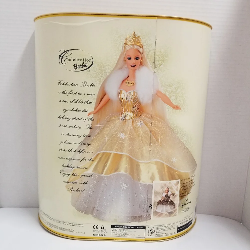 Barbie Celebration Special Edition 2000 Holiday Doll NIB Vintage Collectible